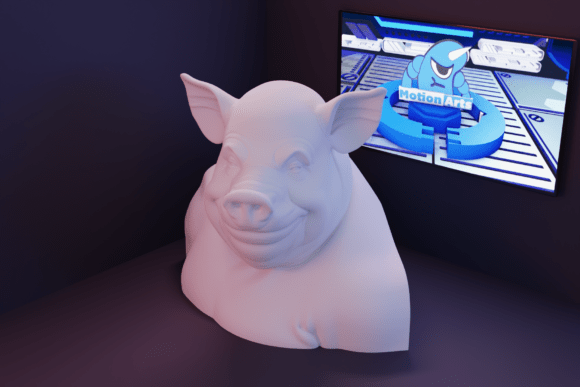 Big Pig Bust: Maximizing Impact in Your 3D Printed Collection
