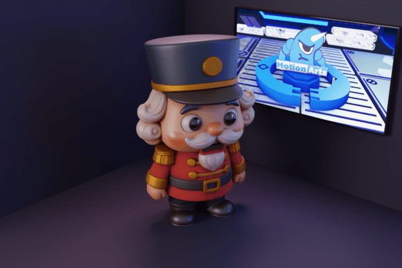 Cartoon Nutcracker: 3D Print Magic