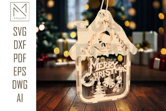 Elevating Holiday Branding and Craft with the Merry Christmas Ornament SVG