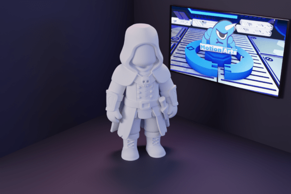 RPG Monk 3D Model: Mastering Print & Play