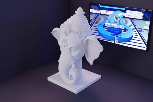 The Digital Renaissance of Sacred Art: Integrating the Ganesha Bust into Modern 3D Printing Workflows