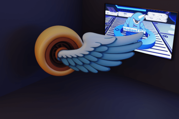 The Winged Wheel: Symbolizing Speed, Balance, and Creative Freedom in 3D Design