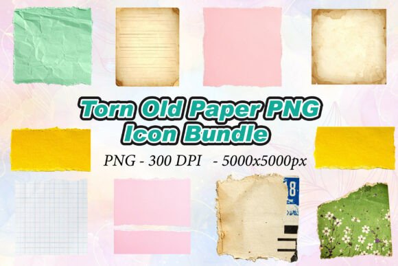Torn Old Paper PNG: A Guide to High-Resolution 3D Design Assets