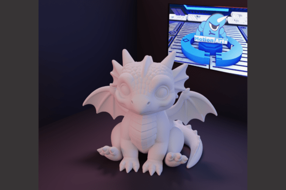 Unleashing Creativity: A Comprehensive Guide to the Cute Dragon 3D Model